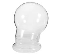 QUMIIRITY Bouteille pour - Transparent Décoration De Bureau avec Mousse Conteneur pour Plantes