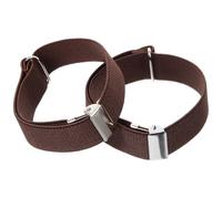 QUMIIRITY Brassard Élastique pour Chemise 1 Paire, Poignets de Manches Antidérapants en Polyester et Caoutchouc, Pratique et Confortable pour Hommes et Femmes