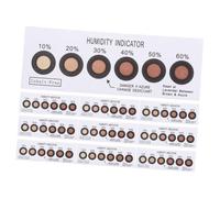 QUMIIRITY Cartes Indicatrices D'humidité Universelles 6 Points Smd, Testeur D'humidité Papier Polyvalent, Changement Couleur Bleu à Rose, Lot De 20, Pour Usage Domestique Et Électronique