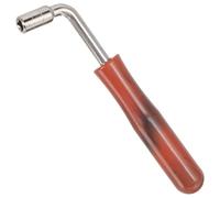 QUMIIRITY e Réglage du Dulcimer en Métal et Bois Marron, Outil Léger et Facile à Transporter, Résistant la Rouille, Accessoire Indispensable pour Accordage Précis