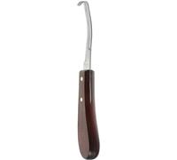 QUMIIRITY Coupe-Sabots Double Tranchant en Acier Inoxydable Outil à Sabot Droit Réutilisable Compact et Ergonomique Accessoire Pratique pour Soins Quotidiens des Chevaux et Bovins Usage