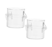 QUMIIRITY Couvercle de Butée pour Bouton D'urgence Protecteur en Plastique pour Bouton D'alimentation D'ordinateur Ajustement Universel 22 Mm