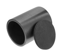 QUMIIRITY Creuset en Graphite Noir Haute Stabilité Chimique avec Couvercle Facile à Nettoyer pour Fusion et Métaux Précieux pour Laboratoire et Raffinage à Petite Échelle