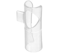 QUMIIRITY Embouchure pour Flûte Traversière Transparent en Nylon, Aide au Soufflage pour Débutants, Taille Petite Compatible Flûte en Sol, Accessoire Remplacement pour Instrument à Vent