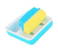 QUMIIRITY Gomme Nettoyante pour Tableau Blanc en Pvc Effaceur Facile à Utiliser et Transporter, Accessoire pour Marqueurs et Craie en Milieu Scolaire ou Bureau