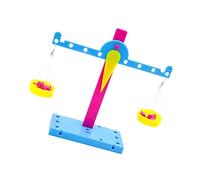 QUMIIRITY Jouet Éducatif Balance à Levier Expérience De Physique à Monter Soi-même pour Garçon Fille Développement Observation