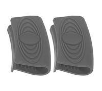 QUMIIRITY Lot 2pcs Manchons pour Poignée de Casserole en Silicone Résistants la Chaleur et Antidérapants, pour Poêles en Fonte et Ustensiles Cuisine Inox, Cuisson et Service