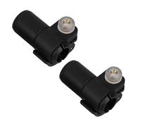 QUMIIRITY Lot de 2 Clips de Verrouillage pour Bâtons de Randonnée et Escalade, Mécanisme à Clapet Rapide en Plastique Haute Résistance, pour Activités Outdoor et Alpinisme