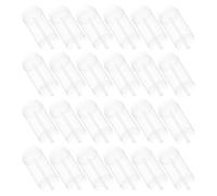 QUMIIRITY Lot de 30 Moules à Gâteau à Pousser Transparents en Polypropylène Pp, Supports Ronds pour Cake Pops, Diamètre Standard, Réutilisables, pour Mariage, Anniversaire et Pâtisserie DIY