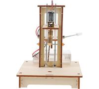 QUMIIRITY Mini Perceuse D'établi à Monter Soi-même, Perceuse à Colonne Compacte pour Bricolage, Kit de Projet Scientifique 1 Pièce, Outil de Perçage Manuel Stable pour Modélisme et Loisirs