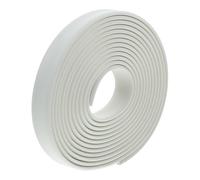 QUMIIRITY Moulure Murale Autocollante 3 Cm X 5 M, Protection D’angle Flexible en Pvc Blanc Cassé, Bande Adhésive Anti-collision pour Décoration Intérieure, Maison Bureau Commerce