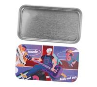 QUMIIRITY Organisateur Métal pour Médiators De Guitare Étui De Rangement Pratique pour Accessoires De Guitare Design Moderne Et Capacité Élevée Et Acoustique