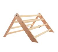 QUMIIRITY Perchoir à Poule en Bois Robuste 1 Pièce Cadre D'équilibre de Compagnie Échelle de Station Debout pour Poulailler Support d'exercice Poussin et Perroquets