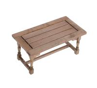 QUMIIRITY Scale Vintage Furniture Model with Natural Wood Texture Child Friendly Rounded Edges and Lightweight Design for Kitchen and Living Room Decor