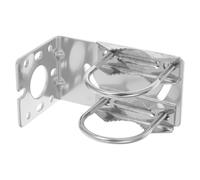 QUMIIRITY Support de Montage D'antenne Extérieure en Alliage D'aluminium Robuste, Mât Réglable pour Fixation D'antenne Parabole, Compatible Installation en Extérieur, Fixation Mât