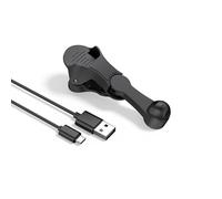 Qumiuu Cliqueur Écran Automatique - Dispositif de Rapide Réglable Automatique | Commande Intelligente avec Rotation à 180 Degrés pour Tâches de Diffusion en Direct, J'aime, Pages,