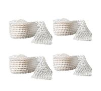 Qumiuu Filet à viande, rouleau de filet à viande,4 rouleaux de filet d'emballage de viande élastique de qualité alimentaire - Rouleau de filet de bœuf, filet de jambon de volaille à viande fumée,