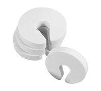 Qumiuu Protège-doigts de porte | Protecteur de porte de sécurité pour | Protecteur de charnière de protection anti-pincement de doigt de porte souple, butée de porte de sécurité pour portes de tiroir