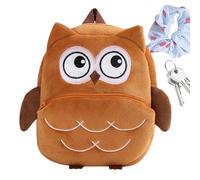 Qumiuu Sac À Dos Animaux Pour | Sac Léger Et Doux Mignon Cartoon | À Dos Pour Petit Garçon,Pour Crèche Maternelle Zoo Activités Snacks Jouets Parc Jardin Camping Pique-Nique Marche