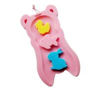 Qumiuu Tapis de bain pour tout-petits, éponge de bain pour tout-petits - Éponge de coussin de coussin de bain pour tout-petits,Coussin de bain portable pour tout-petits, oreiller pour comptoir de