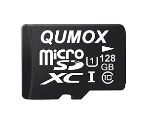 QUMOX 128GB MICRO SD MEMORY CARD CLASS 10 UHS-I 128 GB 128Go Go carte mémoire HighSpeed Write Speed 30Mo/S read speed upto 80Mo/S