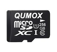 Carte mémoire micro SD Qumox 2pcs Carte Mémoire Micro SDXC 256Go classe 10 UHS-I jusqu'à 80Mo/s