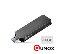 Qumox 256Go Disque Flash SSD portable Solid State Flash Drive USB 3.1 Stick 420MB/s