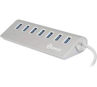 QUMOX 7 ports USB 3.0 HUB haute vitesse 5Gbps pour PC portable Mac iMac MacBook
