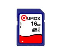 QUMOX Carte Mémoire 16Go SDHC 16 Go Class 10 UHS-I 16Go Nouveau