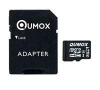 micro SD - QUMOX - 16 Go - Classe 10 - Vitesse de lecture 70 Mo/s - Vitesse d'écriture 12 Mo/s