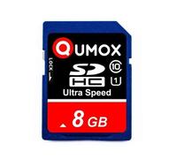 QUMOX carte mémoire SD SDHC 8Go 8G classe 10