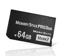 QUMOX Carte Mémoire Stick Pro Duo 64 Go Mark2 - Haute Capacité, Compatible PSP 1000/2000/3000, Appareils Photo et Caméscopes