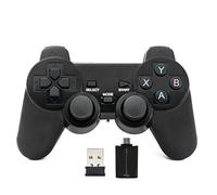 QUMOX Contrôleur de Jeu Manette sans Fil Gamepad Joystick pour PC Android