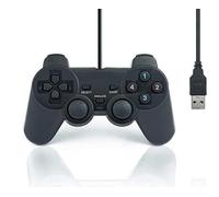QUMOX Dual vibration USB par fil Manette de jeu Gamepad Controleur Joystick Pour PC(Windows XP/7/8/8.1/10)