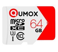 Qumox Extreme 64 Go micro SDXC carte mémoire Flash - Class 10 - UHS-I 80Mo/s Retail
