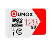 QUMOX Extreme carte mémoire 128Go Micro SD/SDXC classe 10 UHS-I pour téléphone Android Samsung Huawei Xiaomi +adaptateur SD