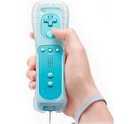 manette contrôleur wiimote pour wii u wii mini bleu