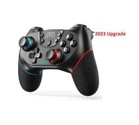 QUMOX Manette Switch, Manette sans Fil pour Switch /Switch OLED, Nintendo Manette Switch Pro Capture D'ÉCRAN Turbo Réglable/ 6 Axes