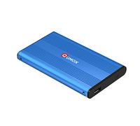 QUMOX Slim Boîtier disque dur externe USB 3.0 Haute Vitesse 2.5" Bleu QH-20U3