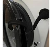 Qumox Support Magnétique pour Porte de Lave-Linge à Hublot - Flexible, Facile à Installer, Garde la Porte Entrouverte pour Éviter l'Humidité et la Moisissure - Compatible avec la Plupart des Machines
