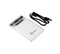 QUMOX USB 3.0 Boîtier disque dur externe 2.5" SATA HDD/SSD Hard Drive housse transparent