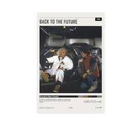 QUNAN Poster du film Retour vers le futur sans cadre : 30 x 45 cm