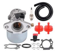 QUNFD Carburateur 799868 compatible avec les moteurs 694202, 693909, 497347, 799872, 790821 et 498255 de 4 à 7 CV, for tondeuses à gazon et moteurs Quantum de 6,5 et 5 CV.