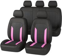 QUNINE Voiture Ensembles de Housses Siège pour Citroen C3/C3 Aircross/C3 Picasso/AirCross/C3 Pluriel, Nonslip Confortables Respirant Lavable Housses de Siège Auto Couvre Voiture Interieu Accessoire