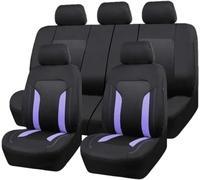QUNINE Voiture Ensembles de Housses Siège pour Ford KA+ 2015 2016 2017 2018 2019 2020 2021 2022, Nonslip Confortables Respirant Lavable Housses de Siège Auto Couvre Voiture Interieu Accessoire