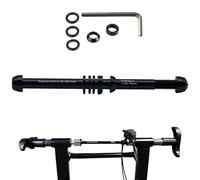 Quniwokid Axe Rapide pour Home Trainer Vélo De Route, Remplacement Axe Roue Arrière/Vant, Goujon D'entraînement pour Vélo, Accessoire Cyclisme Installation Facile Adulte Adolescent