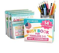 Quniwokid Livres d'activités Jouet Éducatif Précoce