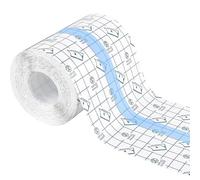 Qunkun Bandage transparent imperméable, 15 x 10 m, autocollants pour réparation de tatouage, adhésif transparent et fixateur, bandage anti-allergique, patchs élastiques de fixation (15 cm)