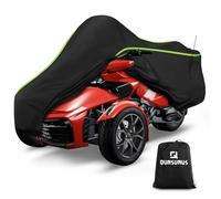 QUNSUNUS Housse de Moto imperméable pour Can-Am Spyder F3 2016-2023, Housse de Tricycle Robuste avec Protection Contre Le Vent, Le Soleil, Les UV et la poussière