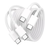 Quntis 60W PD 3.0 Cable USB C vers USB C [1M, Lot de 2] Cable USB Type C Charge Rapide Nylon Tressé pour iPhone 16/15 Pro Max, MacBook Air, MacBook Pro, iPad Pro, iPad Air, Samsung, Huawei, Xiaomi